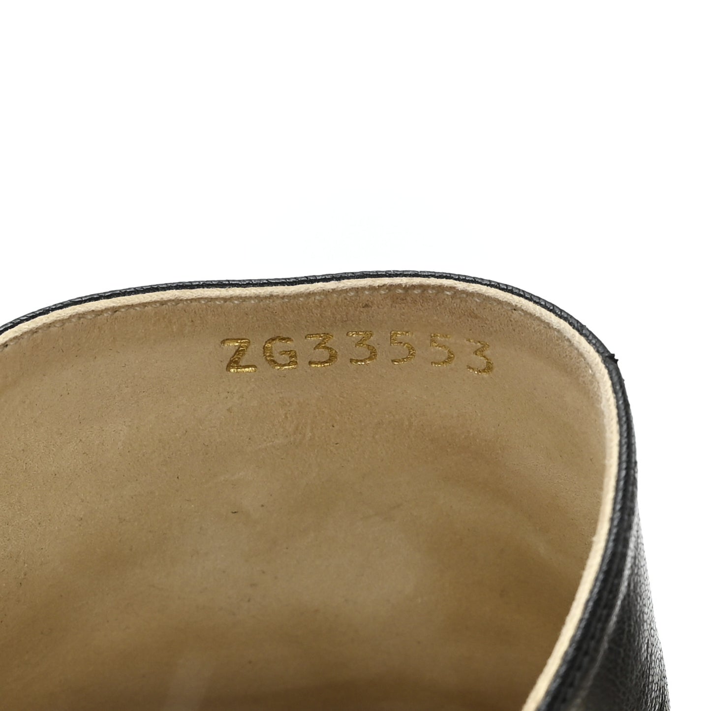 Goatskin Patent Calfskin CC Espadrille Mules 40 Black