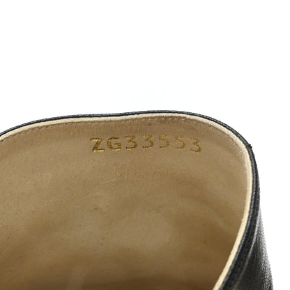 Chanel Goatskin Patent Calfskin CC Espadrille Mules 40 Black 9 of 11