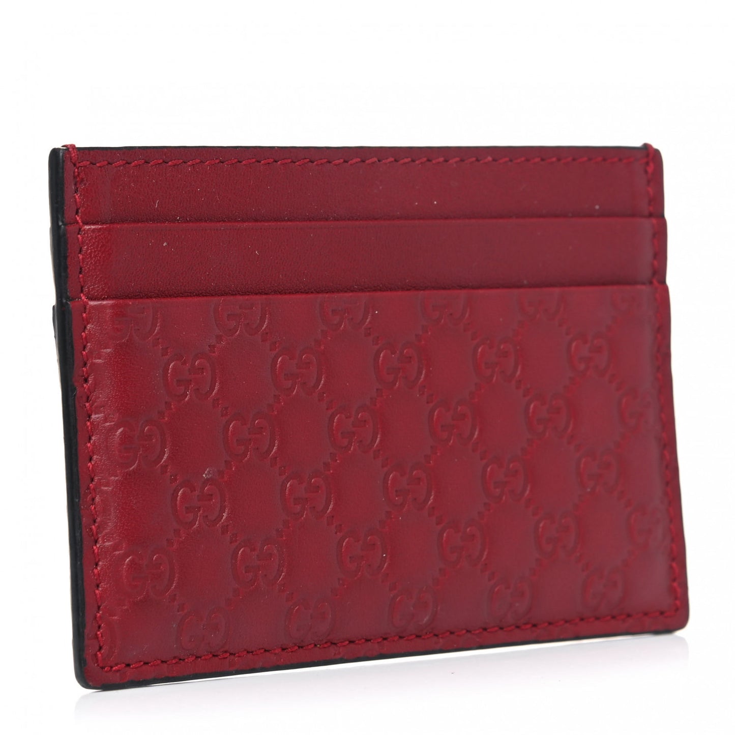 Microguccissima Card Holder Red