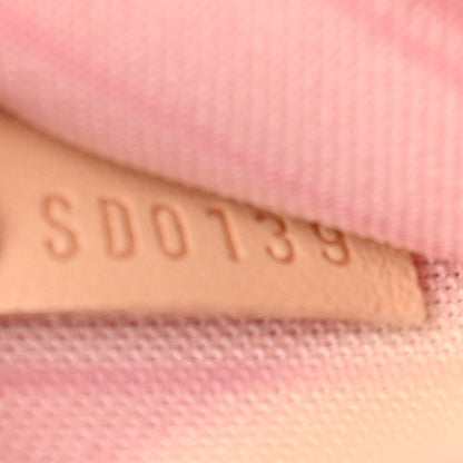 Louis Vuitton Damier Azur Neverfull MM GM Pochette Rose Ballerine 7 of 9
