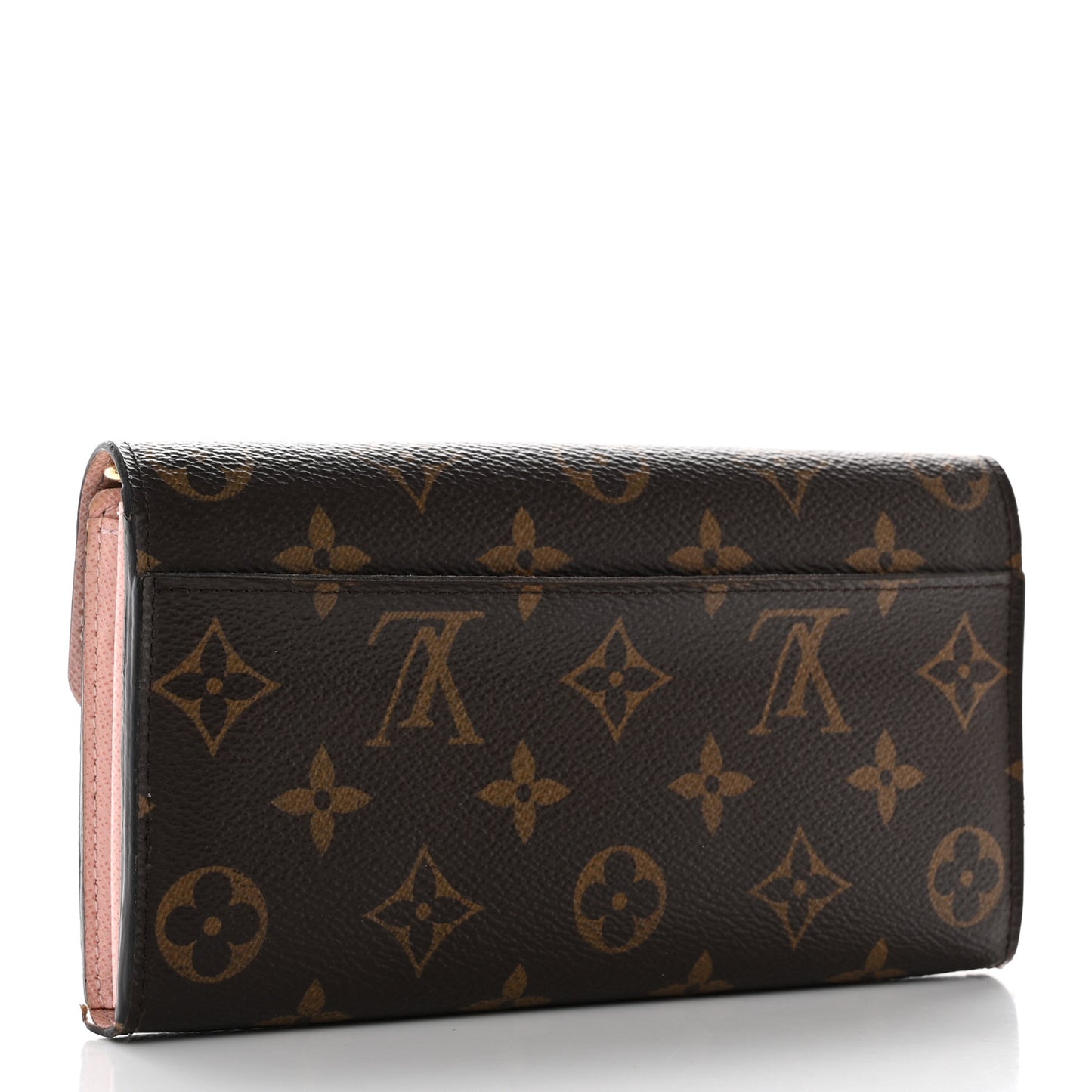 Monogram Sarah Wallet NM Rose Ballerine