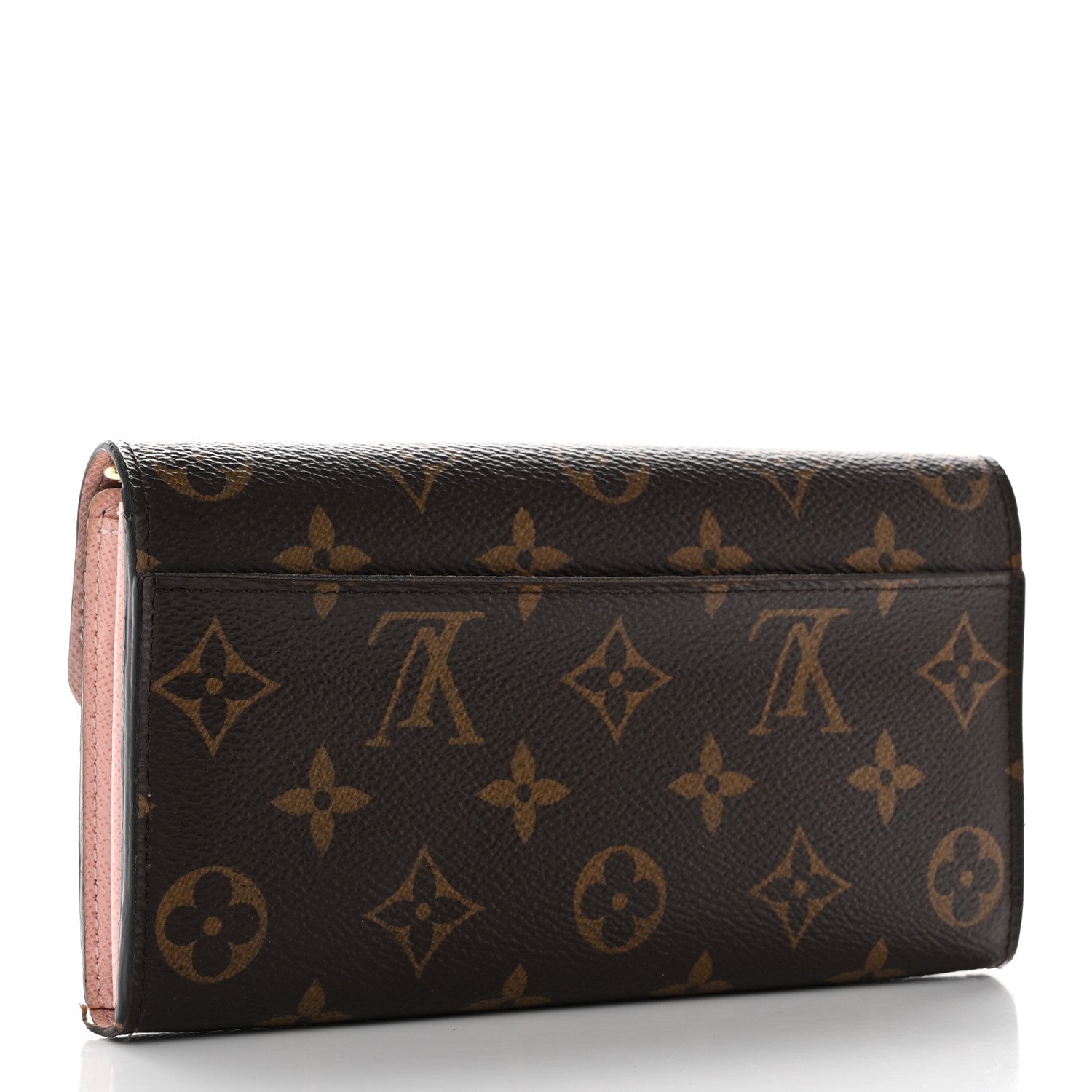Louis Vuitton Monogram Sarah Wallet NM Rose Ballerine 3 of 16