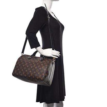 Louis Vuitton Monogram My World Tour Speedy Bandouliere 30 Black 2 of 10