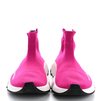 Balenciaga Neoprene Knit Womens Speed Sneakers 36 Rose Fuchsia 3 of 11