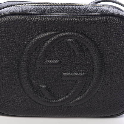 Gucci Pebbled Calfskin Small Soho Disco Bag Black 10 of 10