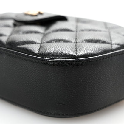 Chanel Caviar Quilted Chain Camera Bag Black 10 of 10