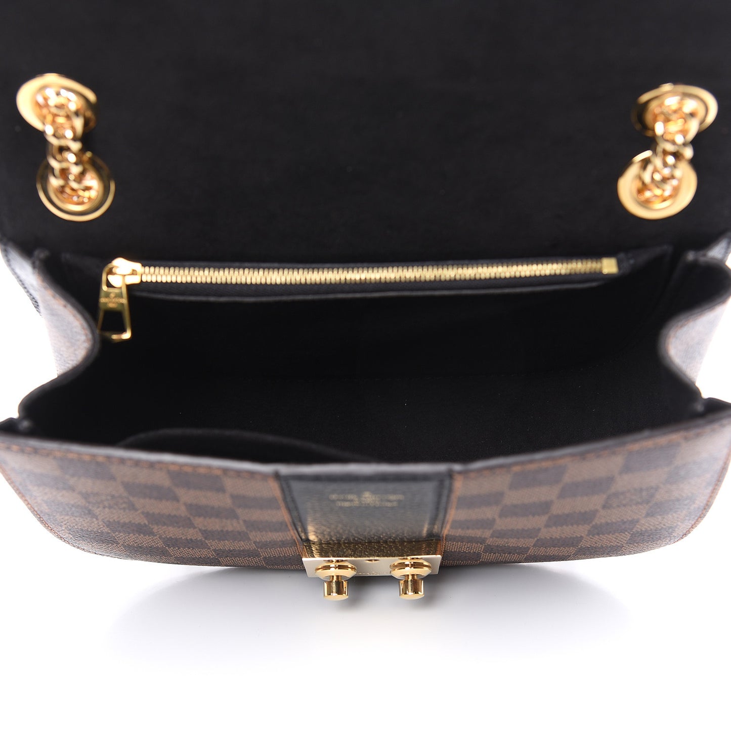 Damier Ebene Cuir Taurillon Wight Black