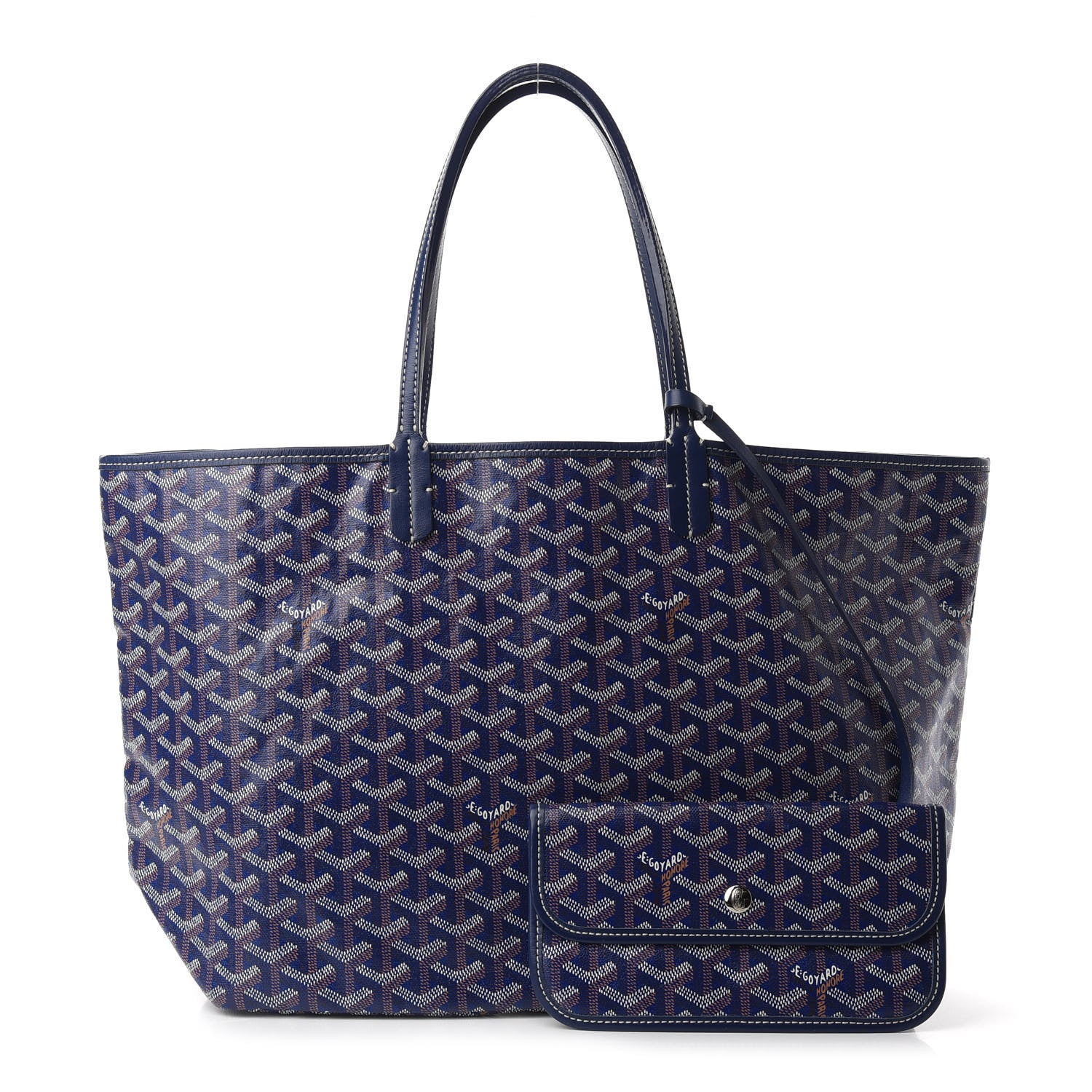 Goyard Goyardine Saint Louis PM Navy 1 of 10