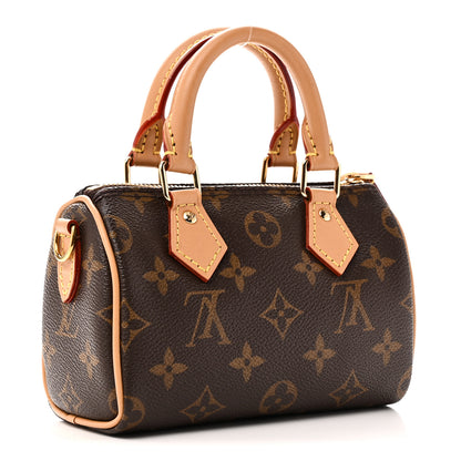 Louis Vuitton Monogram Nano Speedy Bandouliere 3 of 9