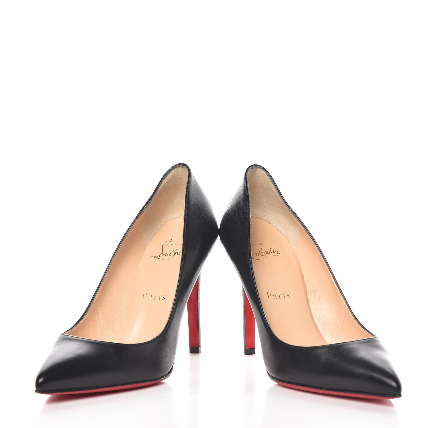 Christian Louboutin Shiny Nappa Pigalle 100 Pumps 37.5 Black 5 of 12