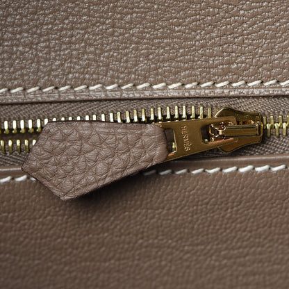 Hermes Togo Birkin 35 Etoupe 17 of 32