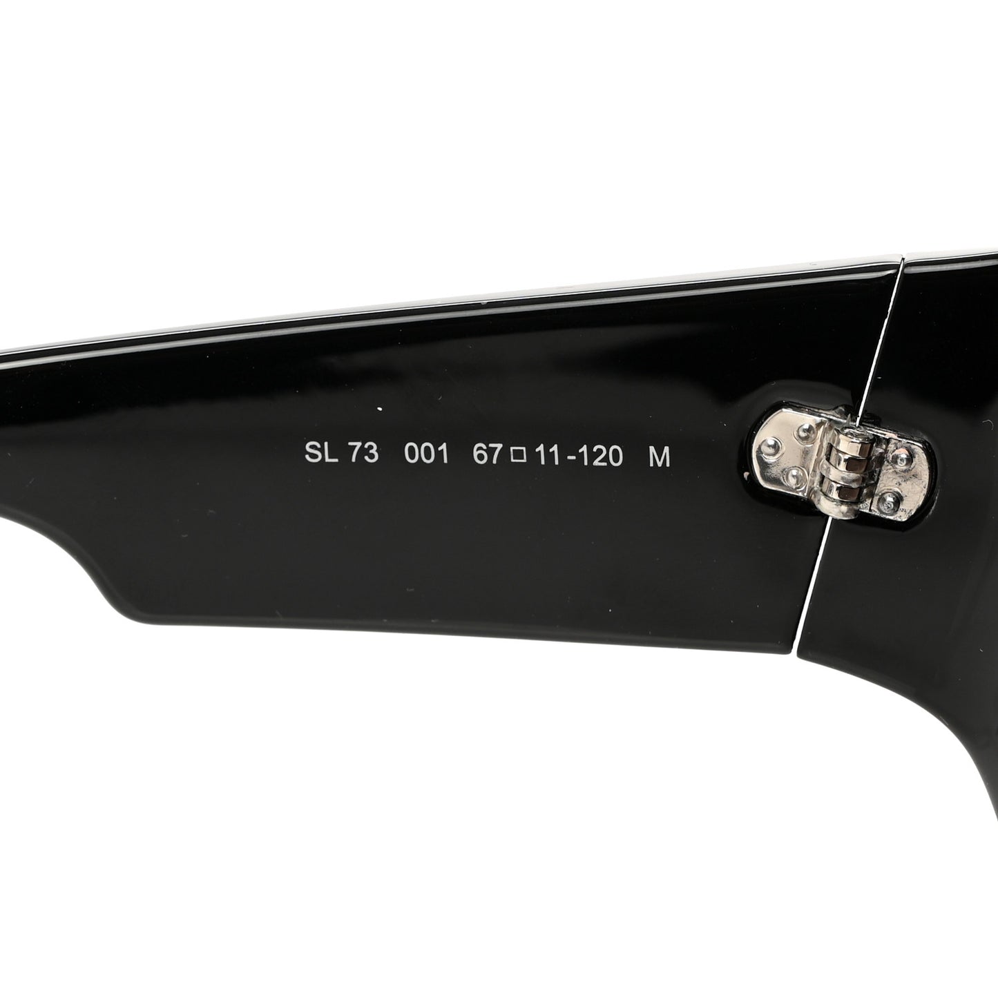 Acetate SL 73 Cat Eye Sunglasses Black