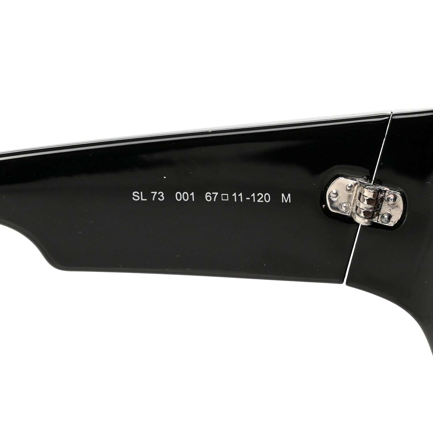 Saint Laurent Acetate SL 73 Cat Eye Sunglasses Black 5 of 7