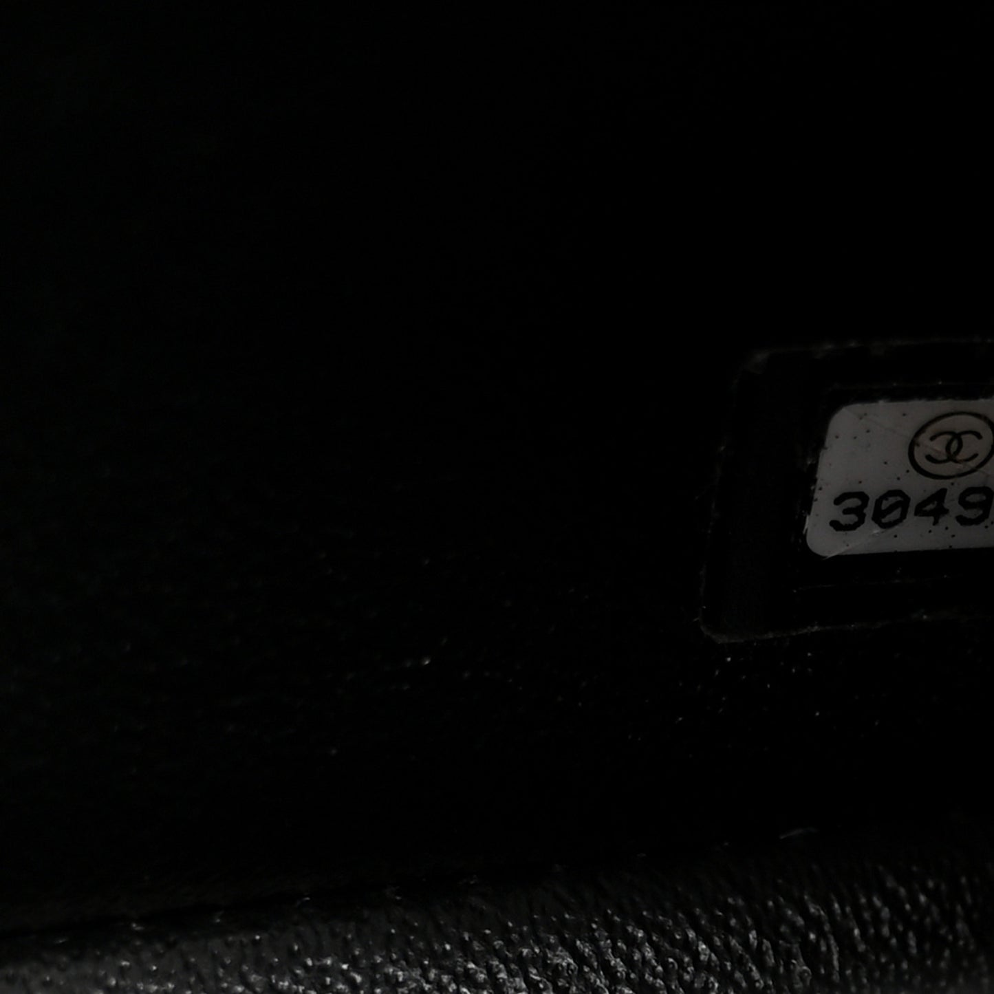 Lambskin Quilted Mini Rectangular Flap Black