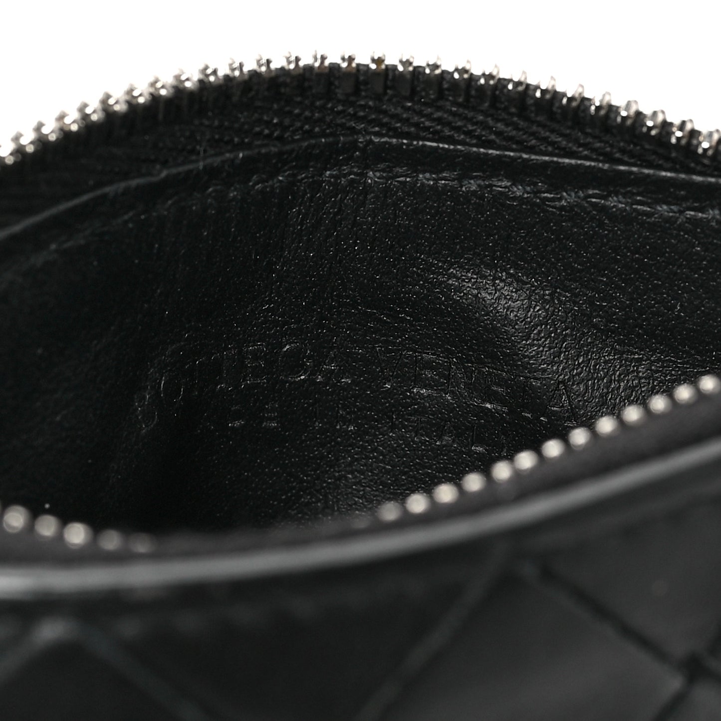 Nappa Intrecciato Key Case Black