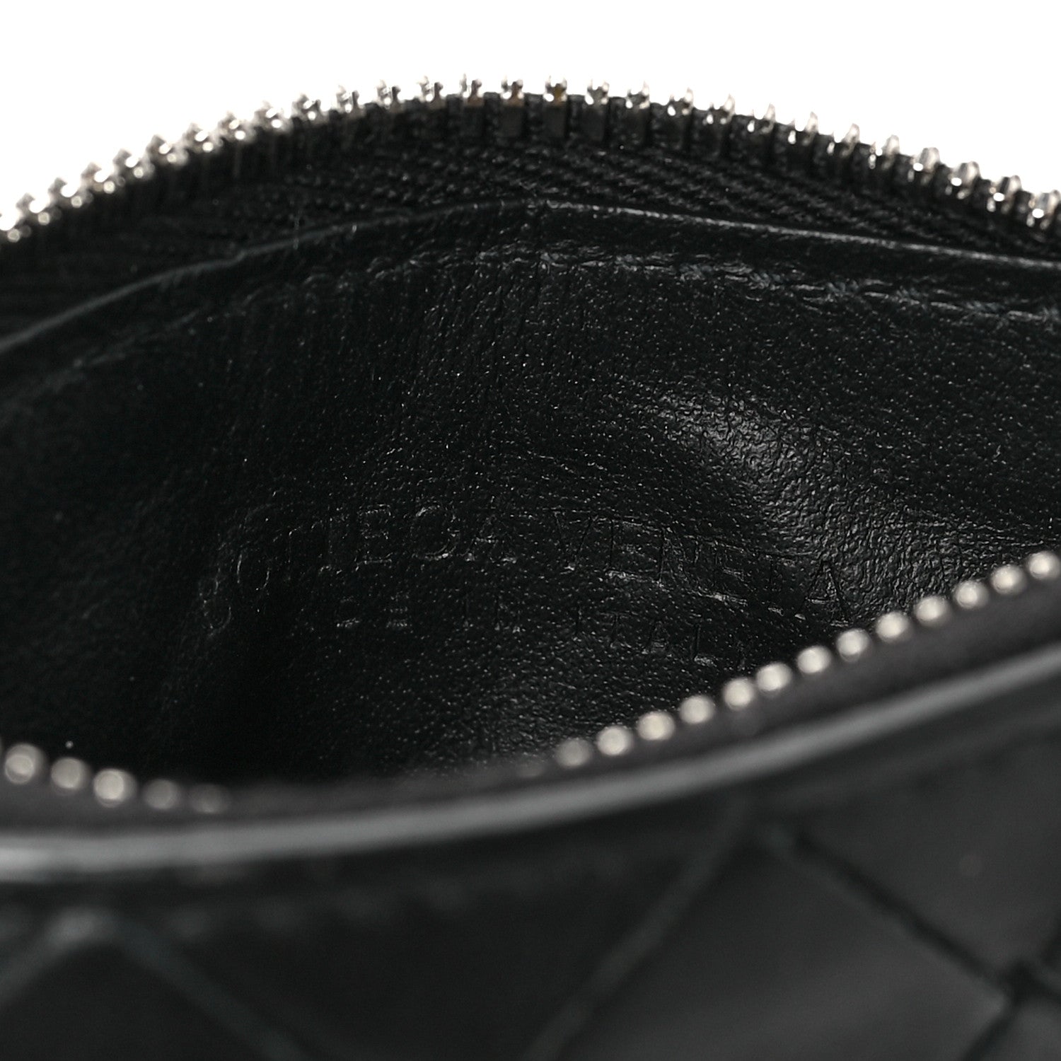 Bottega Veneta Nappa Intrecciato Key Case Black 6 of 6