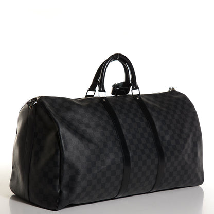 Louis Vuitton Damier Graphite Keepall Bandouliere 55 3 of 7
