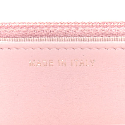 Chanel Lambskin Quilted Wallet On Chain WOC Light Pink 7 of 13