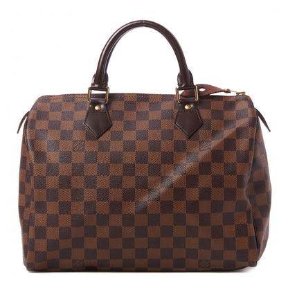 Louis Vuitton Damier Ebene Speedy 30 1 of 9