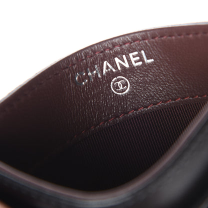Chanel Lambskin Quilted Card Holder Black 7 of 10
