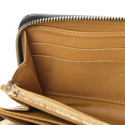 Louis Vuitton Denim Zippy Wallet Black 7 of 12