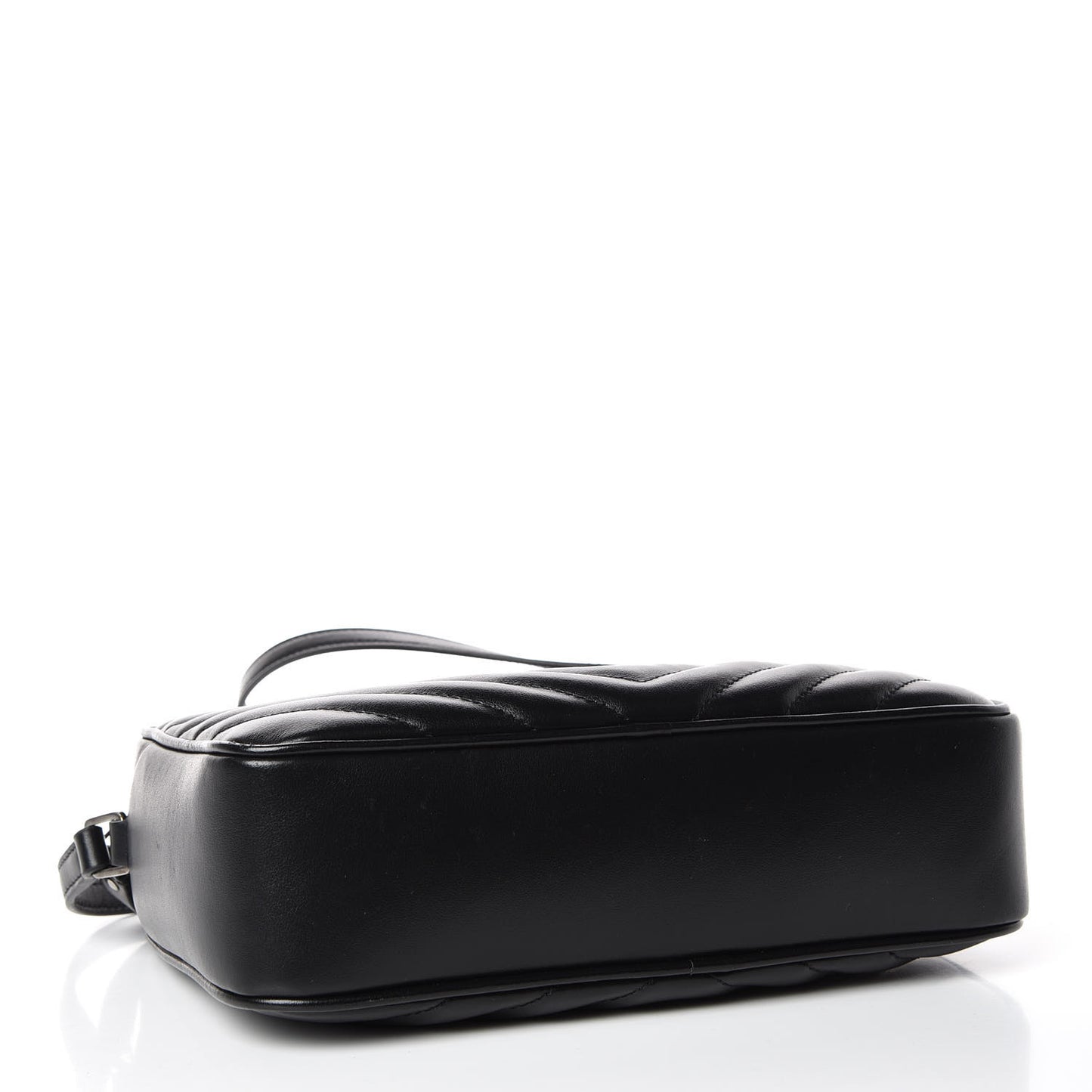 Calfskin Matelasse Monogram Lou Camera Bag Black