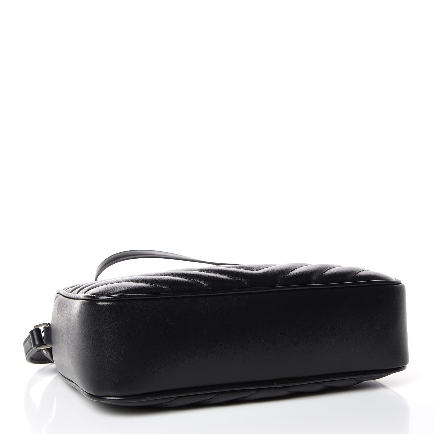 Saint Laurent Calfskin Matelasse Monogram Lou Camera Bag Black 4 of 10