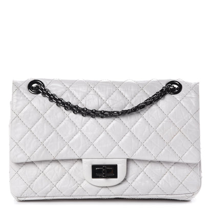 Chanel Aged Calfskin Quilted 2.55 Reissue 225 Flap White 1 of 10