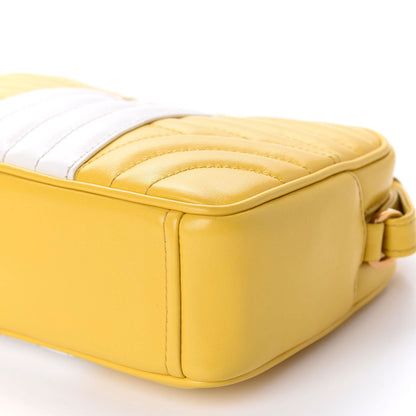 Prada Soft Calfskin Diagramme Crossbody Bag Soleil Bianco 7 of 9
