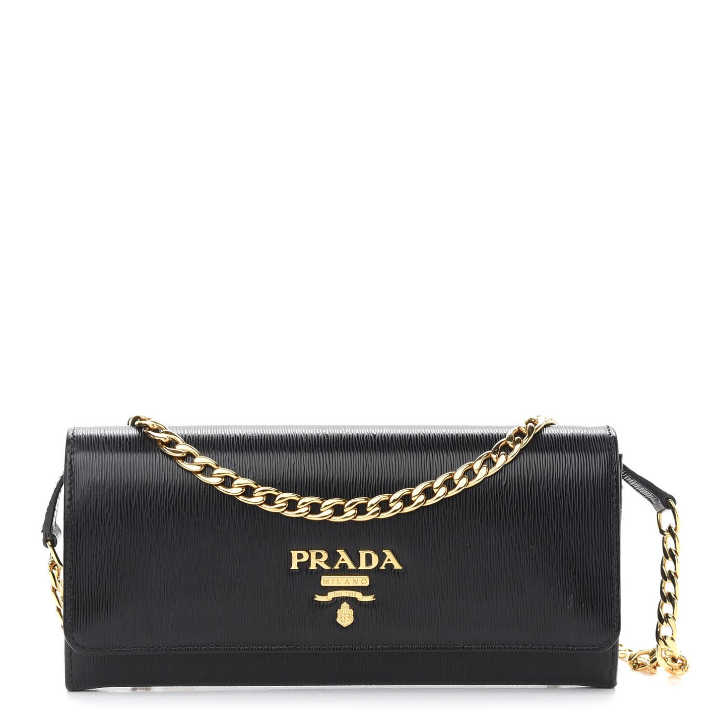 Vitello Move Chain Wallet Black