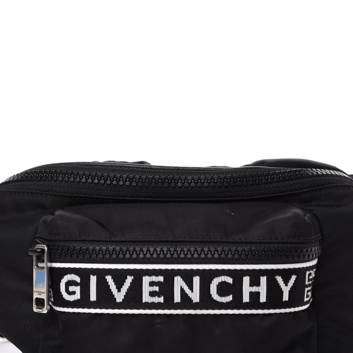 Givenchy Nylon Light 3 Bum Bag Black White 10 of 10