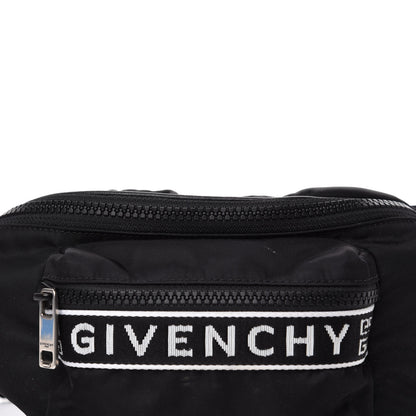 Givenchy Nylon Light 3 Bum Bag Black White 10 of 10