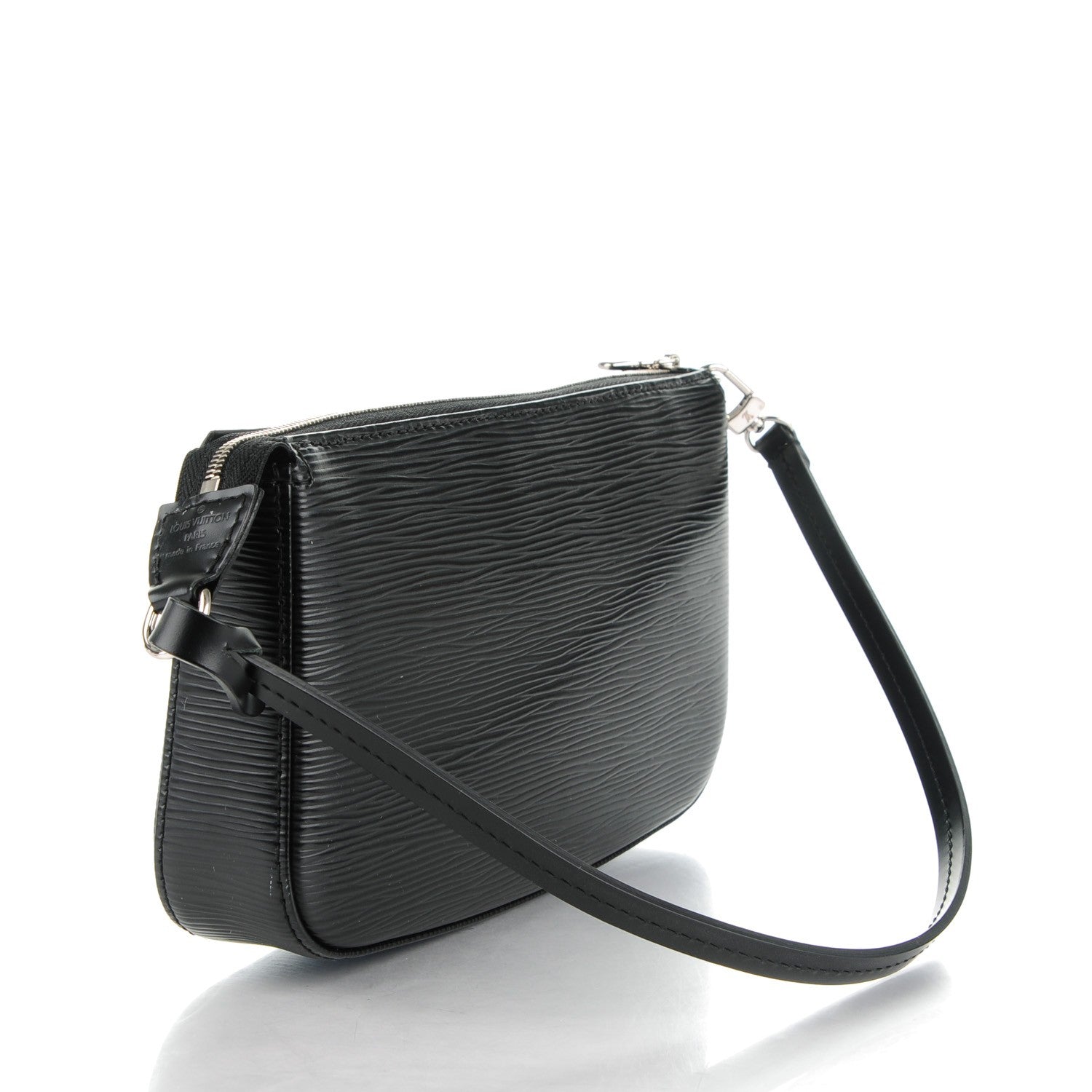 Louis Vuitton Epi Pochette Accessories NM Black 3 of 7