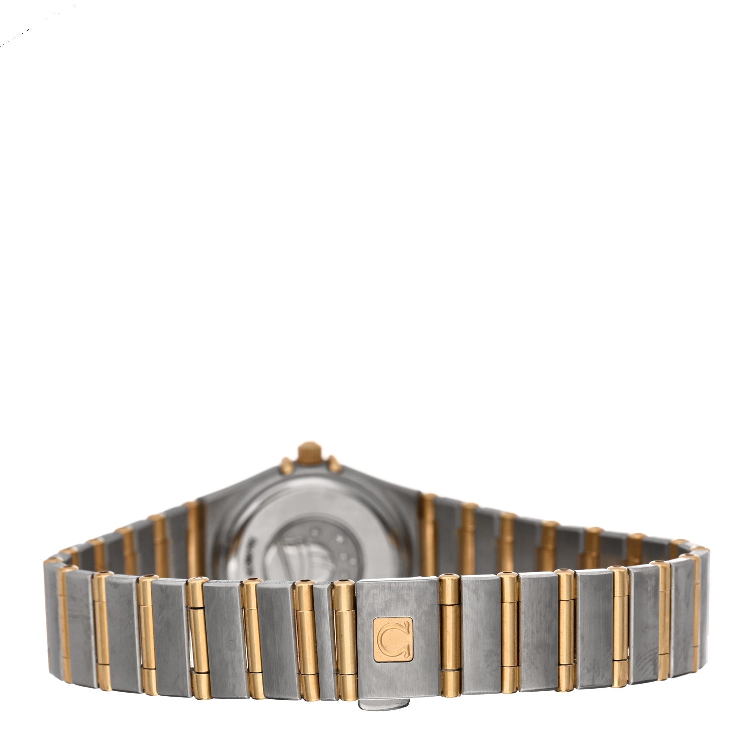 Omega Stainless Steel 18K Yellow Gold 22mm Constellation Quartz Watch Champagne 1262.10 3 of 4