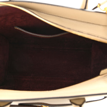 Mulberry Classic Grain Small Bayswater Zip Tote Dune 6 of 9