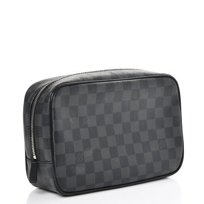 Louis Vuitton Damier Graphite Toilet Pouch GM 3 of 8