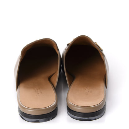 Gucci Malaga Kid Womens Princetown Slippers 38.5 Mud 6 of 10