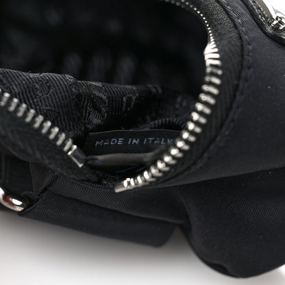 Prada Tessuto Nylon Wrist Pouch Black 7 of 9