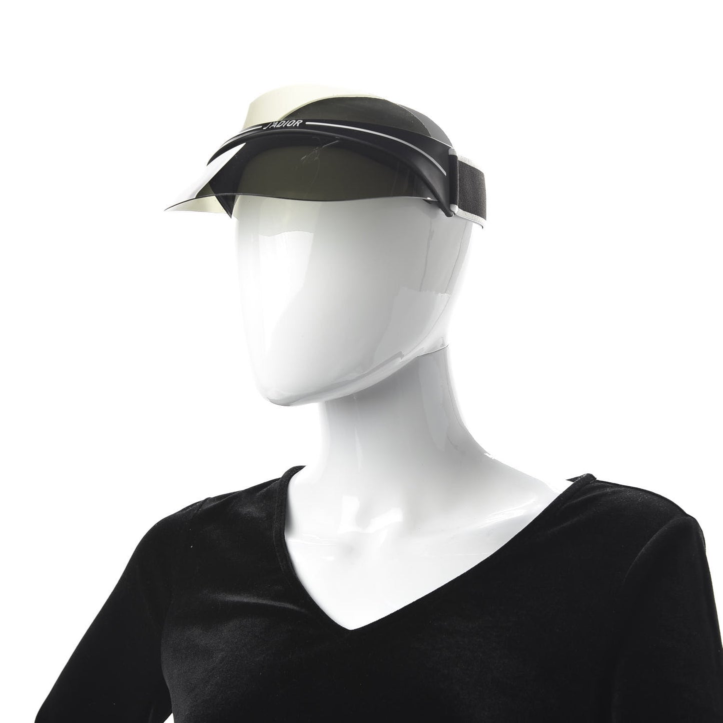 Mirrored DiorClub1 Sun Visor Black