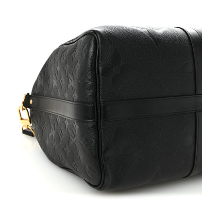 Louis Vuitton Empreinte Monogram Giant Keepall Bandouliere 45 Black 7 of 8