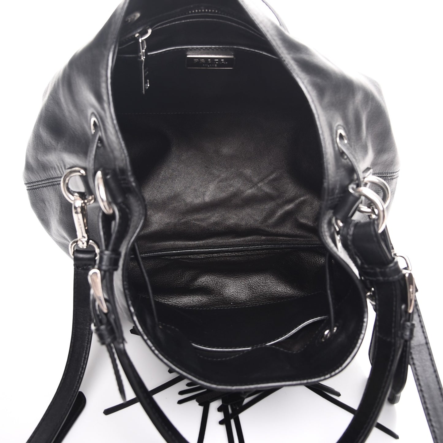 Soft Calf Bucket Bag Nero Black
