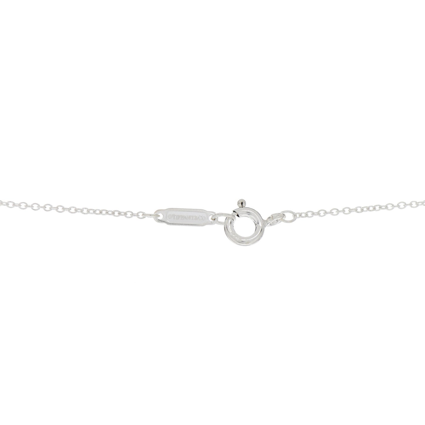Sterling Silver Love Notes Square Pendant Necklace