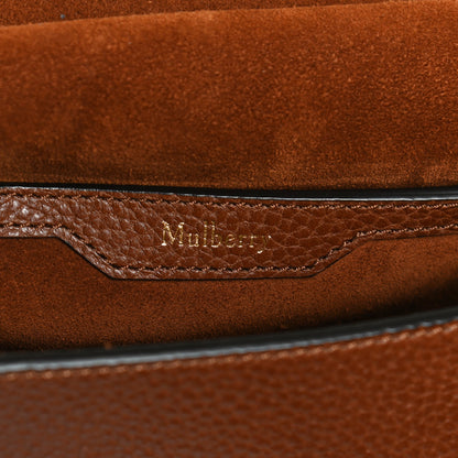 Mulberry Small Classic Grain Calfskin Amberley Satchel Oak 10 of 13