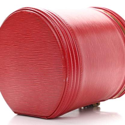 Louis Vuitton Epi Cannes Castillan Red 9 of 12