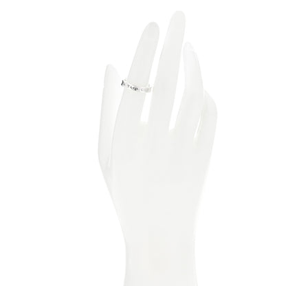 Tiffany Sterling Silver Narrow 1837 Band Ring 52 6 2 of 4