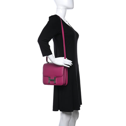 Hermes Evercolor Constance 24 Rose Pourpre 2 of 10