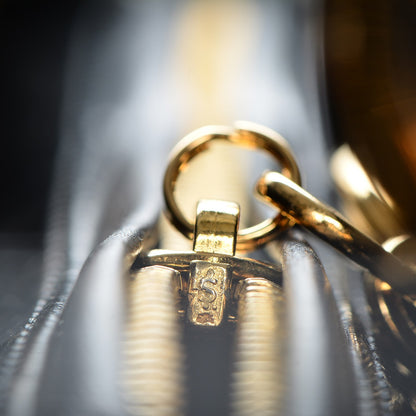 Christian Dior Vintage Patent Cannage Large Lady Dior Black 8 of 16