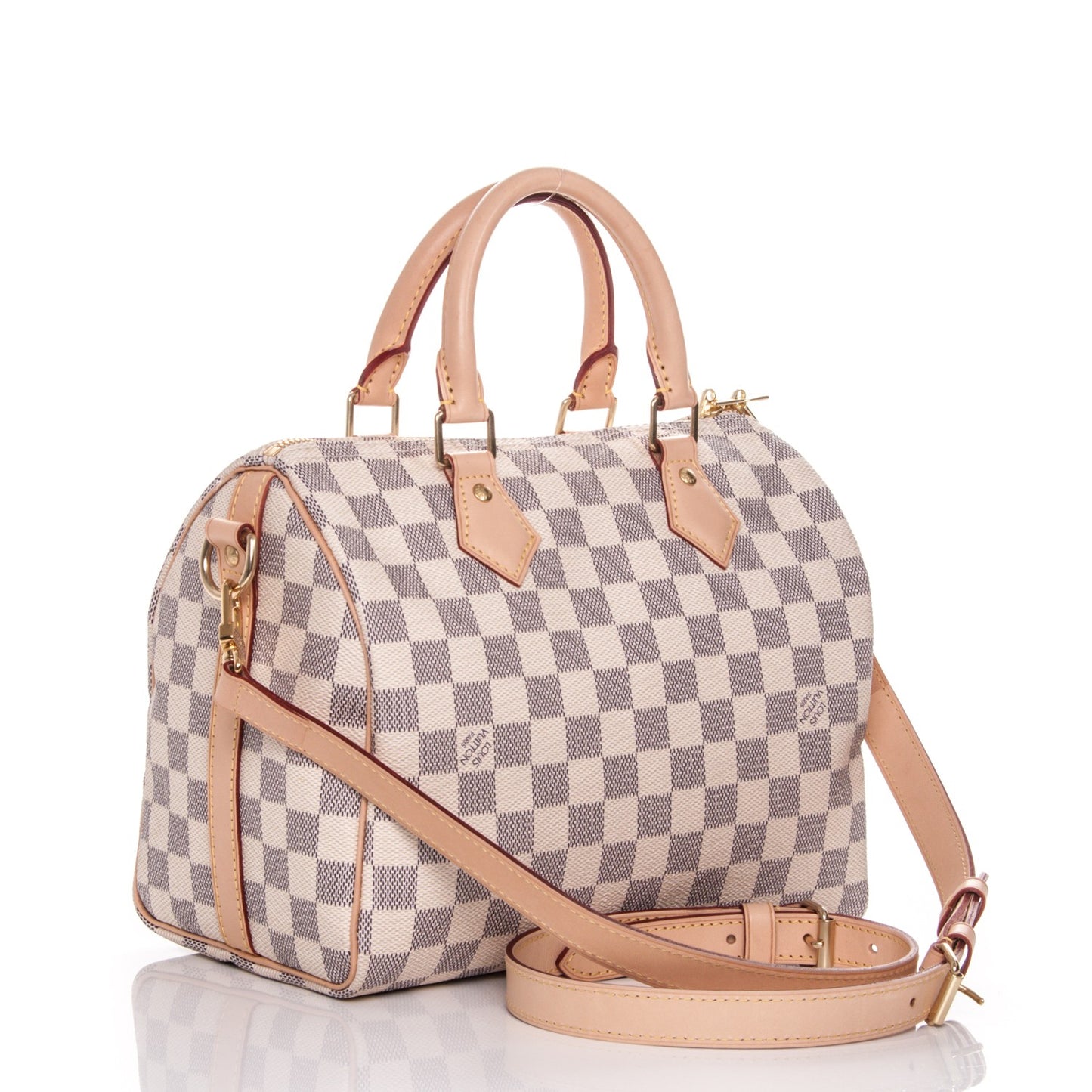 Damier Azur Speedy Bandouliere 25