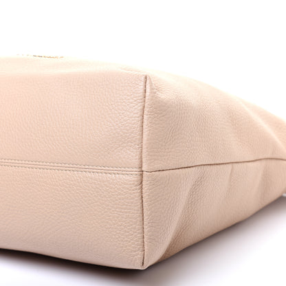 Burberry Grainy Calfskin Medium Cale Hobo Light Nude 7 of 12
