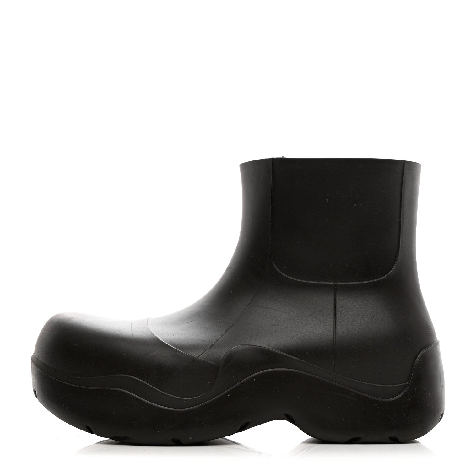 Bottega Veneta Rubber Puddle Ankle Boots 38 Black 1 of 7